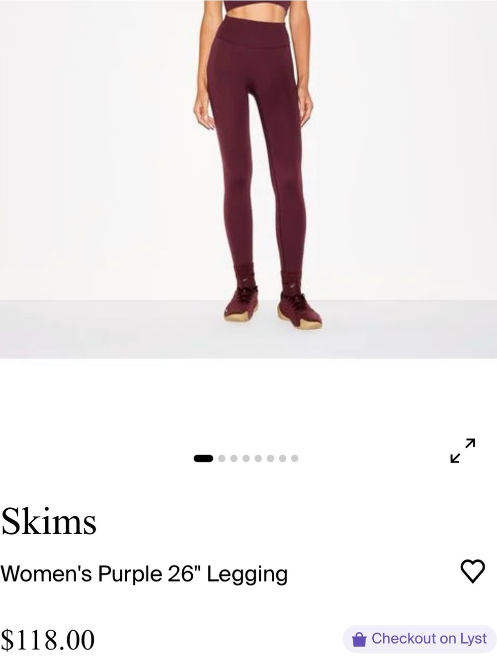Nike Skims Matte leggings
